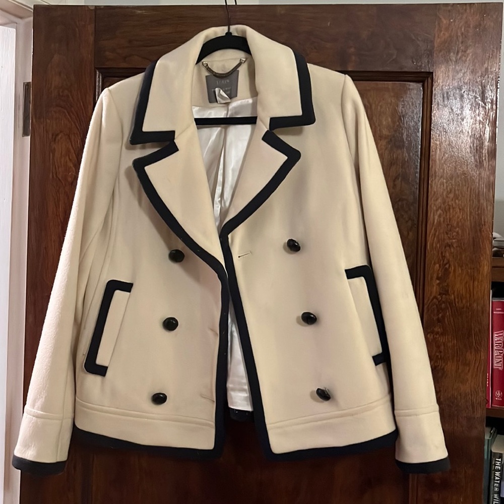 J Crew Wool Peacoat